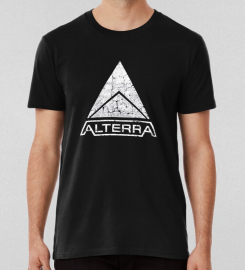 Alterra White Logo T-shirt