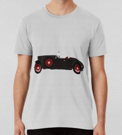 Alvis 12 60 beetleback Sports Car Black) T-shirt