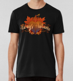 Always Autumn Heart Tree T-shirt